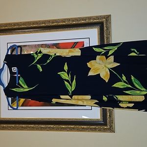 New, Anne Klein Floral print Sleeveless Dress.